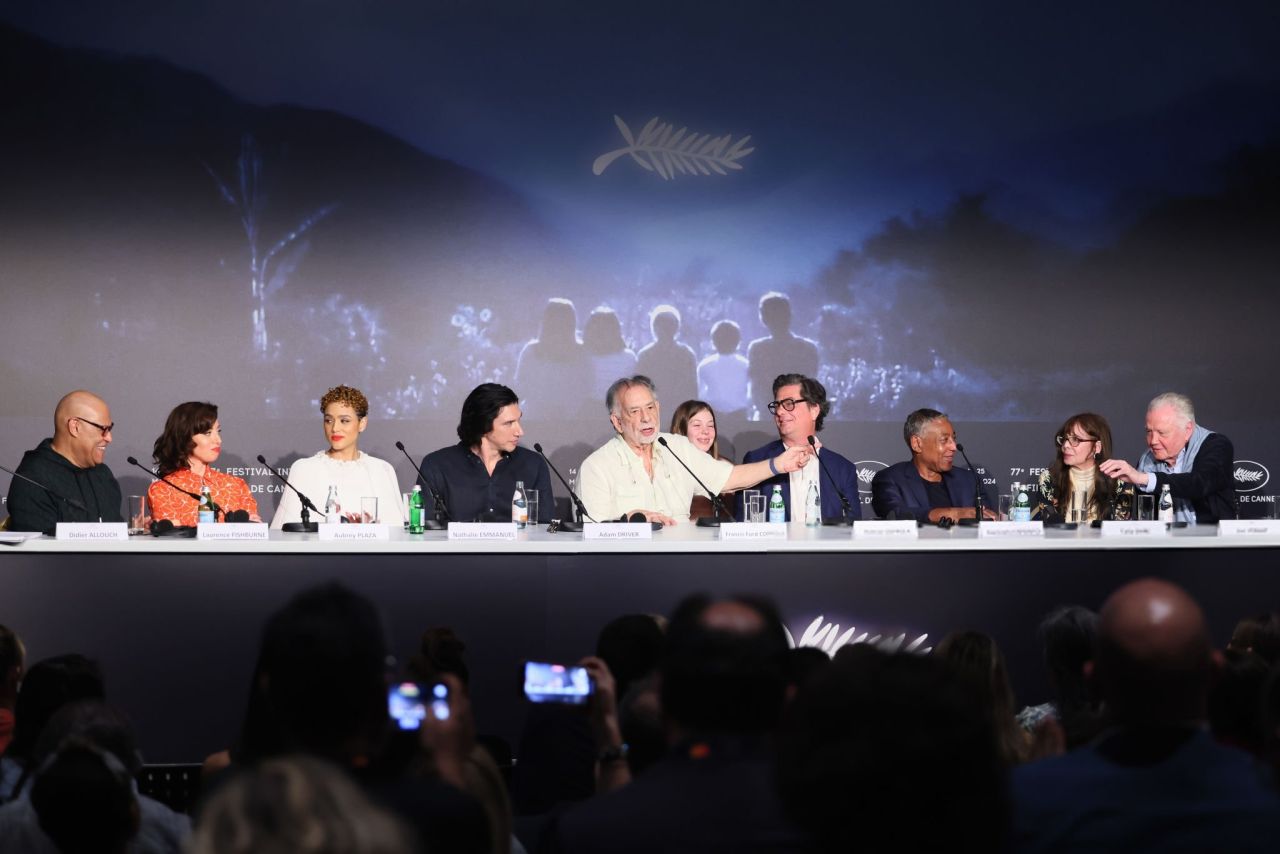 Aubrey Plaza at the Megalopolis Press Conference at Cannes Film Festival3